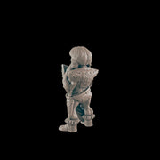 Dwarf Female Cutter - Ec3d | 28mm and 32mm | Wargaming | DnD | Tabletop Roleplaying