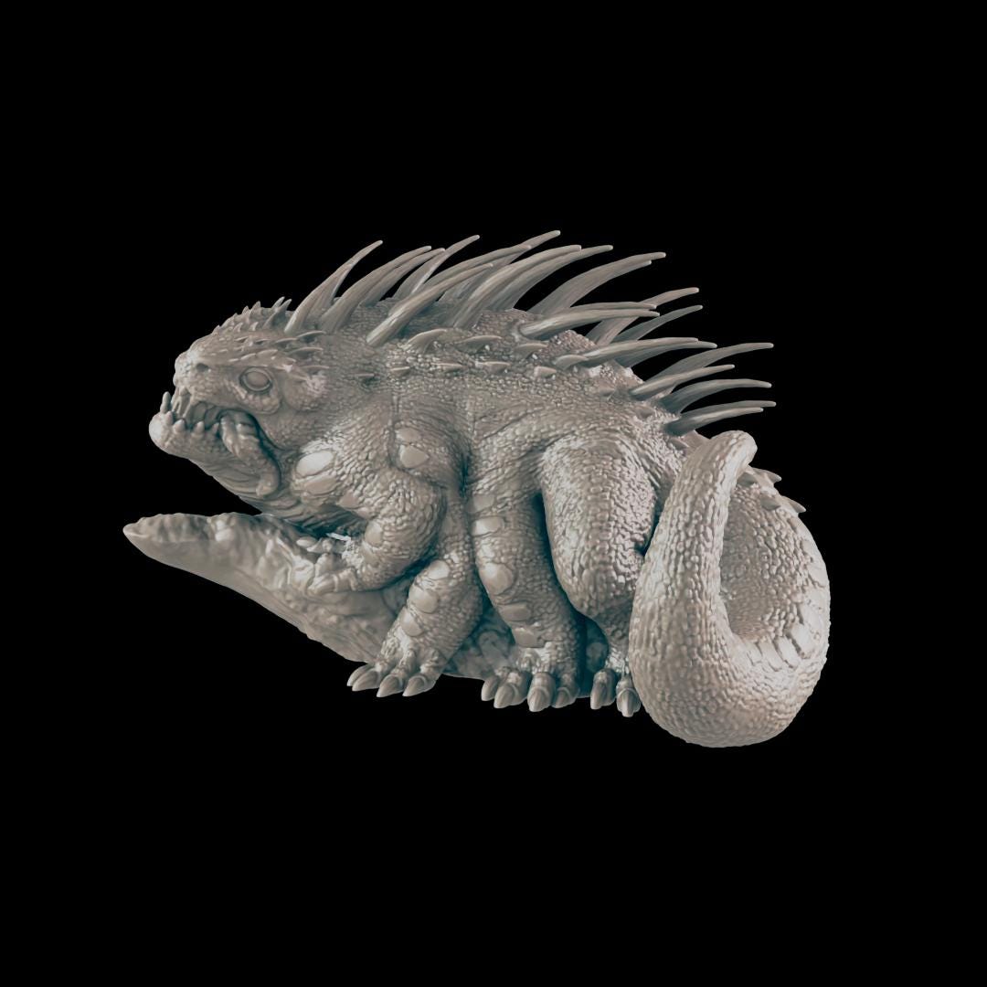 Basilisk - Ec3d | 28mm and 32mm | Wargaming | DnD | Tabletop Roleplaying