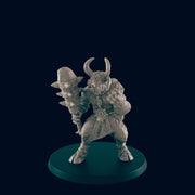 Minotaur - Ec3d | 28mm and 32mm | Wargaming | DnD | Tabletop Roleplaying