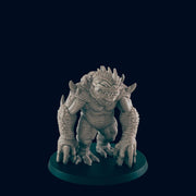 Blue and Green Slaad- Ec3d | 28mm and 32mm | Wargaming | DnD | Tabletop Roleplaying