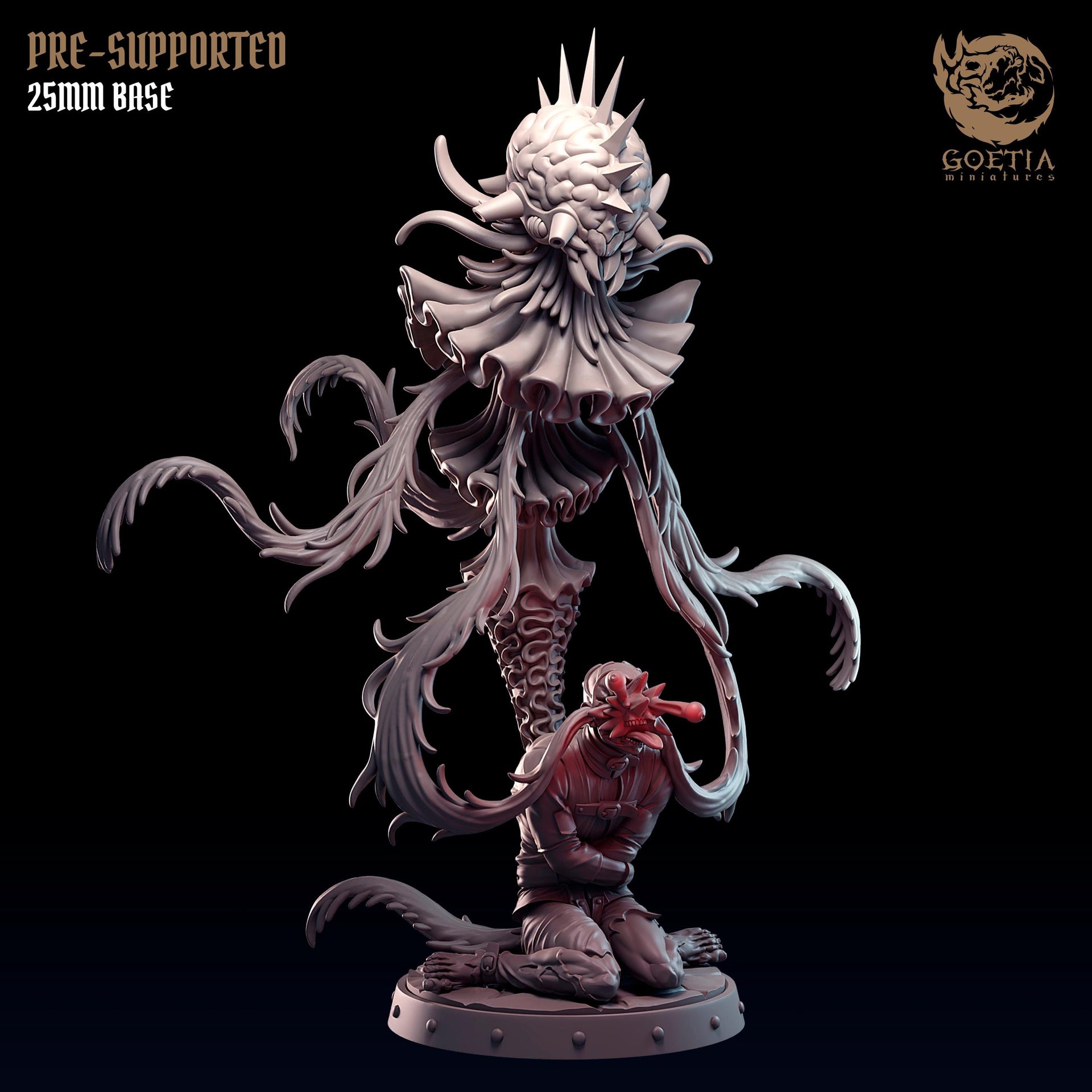Neurotransmitter, Mind Eating Parasite - Goetia Miniatures | 28mm and 32mm | Wargaming | DnD | Tabletop Roleplaying