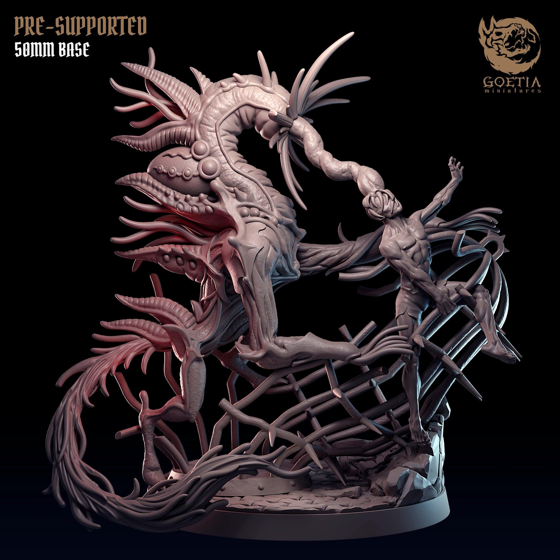 Dimensional Phage, Extraterestrial Horror - Goetia Miniatures | 28mm and 32mm | Wargaming | DnD | Tabletop Roleplaying