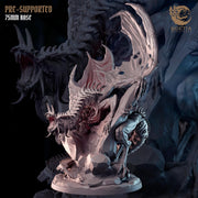 Kragdul, Lord of Pestilence. Undead Dragon - Goetia Miniatures | 28mm and 32mm | Wargaming | DnD | Tabletop Roleplaying