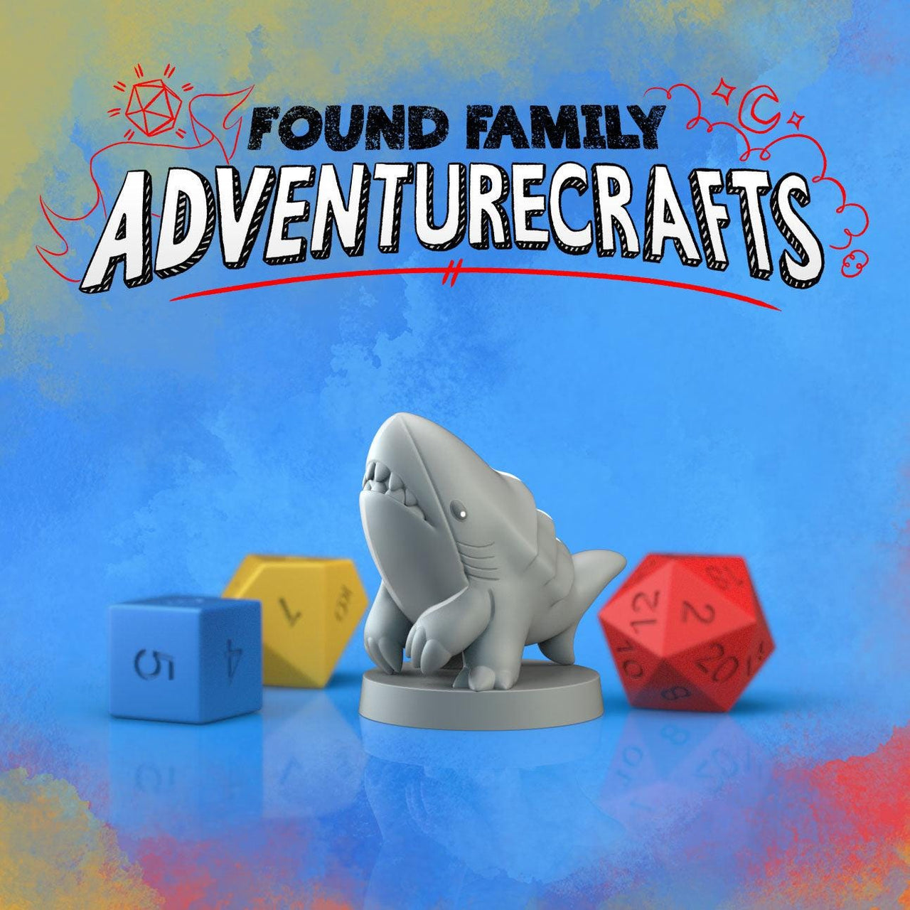 blahaj bulette - Found Family Adventurecrafts | 28mm and 32mm | Wargaming | DnD | Tabletop Roleplaying