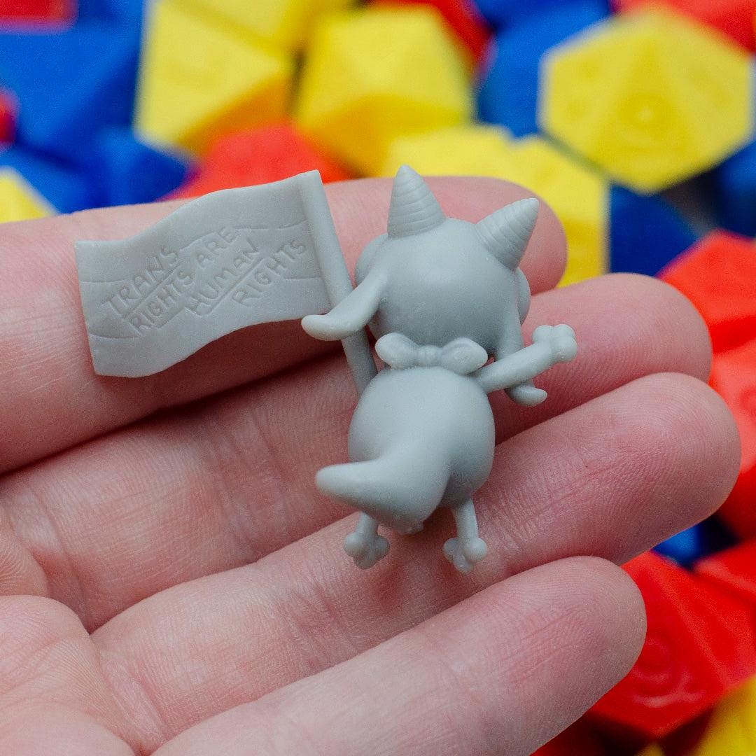 Pride Kobold - Found Family Adventurecrafts | 28mm and 32mm | Wargaming | DnD | Tabletop Roleplaying