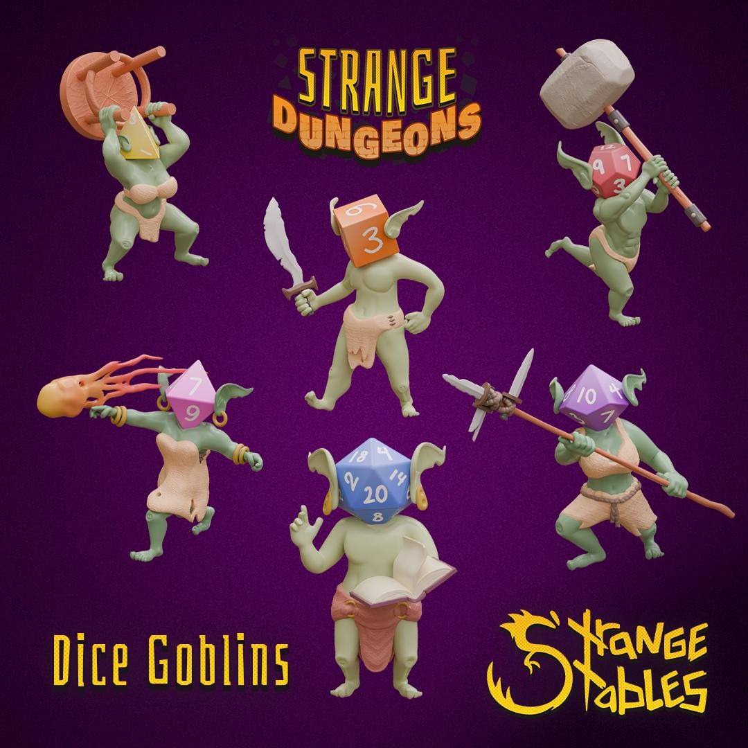 Dice Goblins - Strange Stables | 28mm and 32mm | Wargaming | DnD | Tabletop Roleplaying