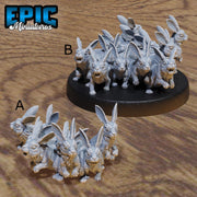 Rabbit Swarm - Epic Miniatures | 28mm and 32mm | Wargaming | DnD | Tabletop Roleplaying