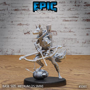 Fox Folk Ranger - Epic Miniatures | 28mm and 32mm | Wargaming | DnD | Tabletop Roleplaying