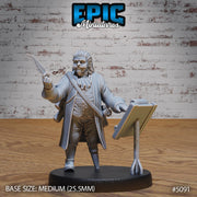 Halfling Ship Captain- Epic Miniatures | 28mm and 32mm | Wargaming | DnD | Tabletop Roleplaying