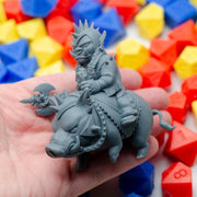 Wild Hogs Crew, the Hogleader - Found Family Adventurecrafts | 28mm and 32mm | Wargaming | DnD | Tabletop Roleplaying