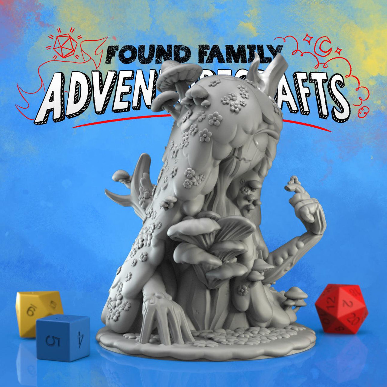 Feywild Dryad - Found Family Adventurecrafts | 28mm and 32mm | Wargaming | DnD | Tabletop Roleplaying