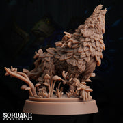 Vinewolf, Plant Elemental Wolf - Sordane Publishing | 28mm and 32mm | Wargaming | DnD | Tabletop Roleplaying