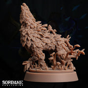 Vinewolf, Plant Elemental Wolf - Sordane Publishing | 28mm and 32mm | Wargaming | DnD | Tabletop Roleplaying