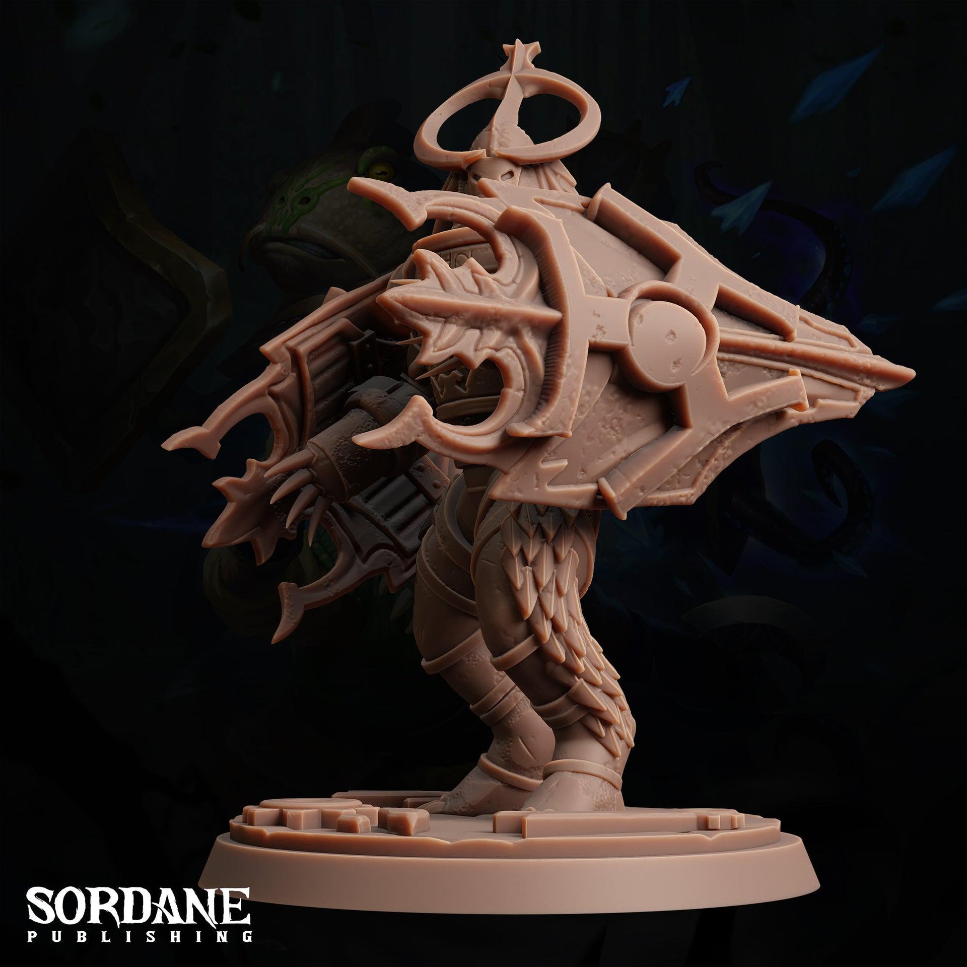 Lunar Paragon, Construct Guard - Sordane Publishing | 28mm and 32mm | Wargaming | DnD | Tabletop Roleplaying