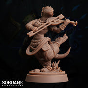Muste Bard, Otterfolk traveller - Sordane Publishing | 28mm and 32mm | Wargaming | DnD | Tabletop Roleplaying