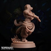 Muste Bard, Otterfolk traveller - Sordane Publishing | 28mm and 32mm | Wargaming | DnD | Tabletop Roleplaying