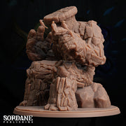 Bouldering, Giant Earth Elemental - Sordane Publishing | 28mm and 32mm | Wargaming | DnD | Tabletop Roleplaying