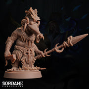 Maka Warriors, crocodilefolk Fighter - Sordane Publishing | 28mm and 32mm | Wargaming | DnD | Tabletop Roleplaying