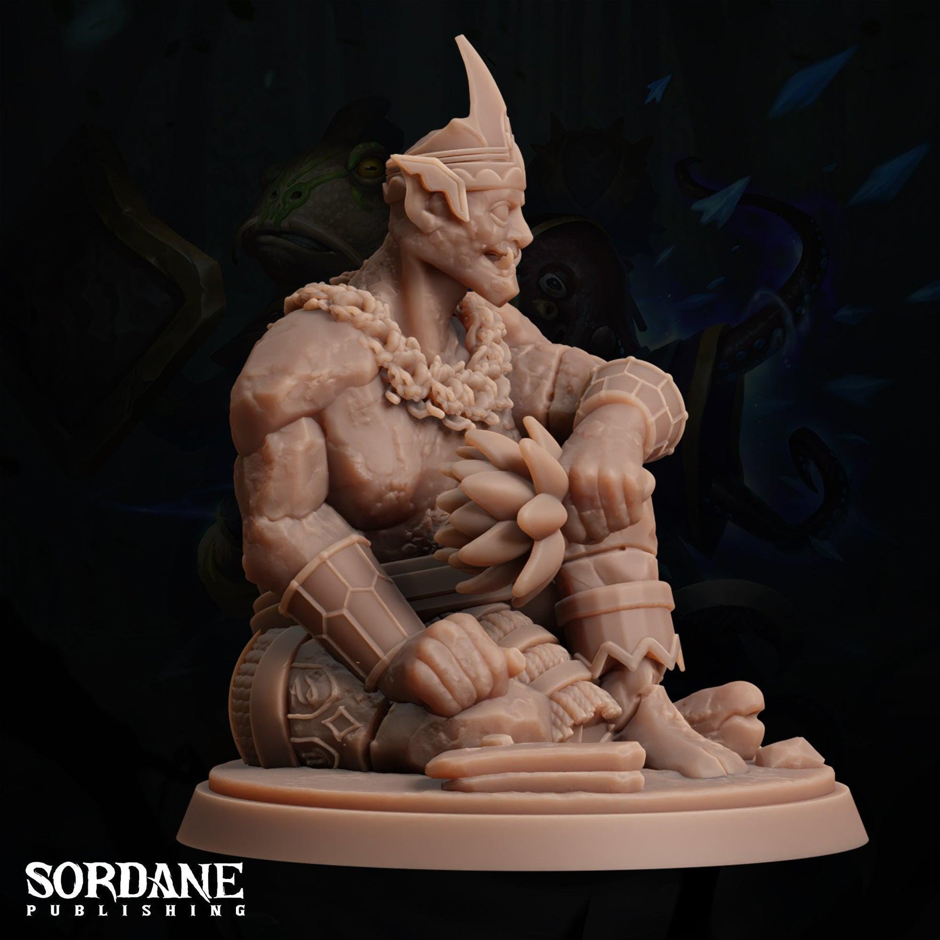 Belu Guardian, Stone Construct - Sordane Publishing | 28mm and 32mm | Wargaming | DnD | Tabletop Roleplaying