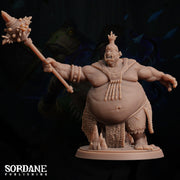 Belu Bloodthirsty, Tribal Ogre - Sordane Publishing | 28mm and 32mm | Wargaming | DnD | Tabletop Roleplaying