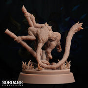 Ako Monkey, Spider Monkey Monk - Sordane Publishing | 28mm and 32mm | Wargaming | DnD | Tabletop Roleplaying