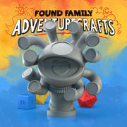 The unfathomable puppet beholder - Found Family Adventurecrafts | 28mm and 32mm | Wargaming | DnD | Tabletop Roleplaying