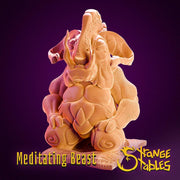 Meditating Beast - Strange Stables | 28mm and 32mm | Wargaming | DnD | Tabletop Roleplaying