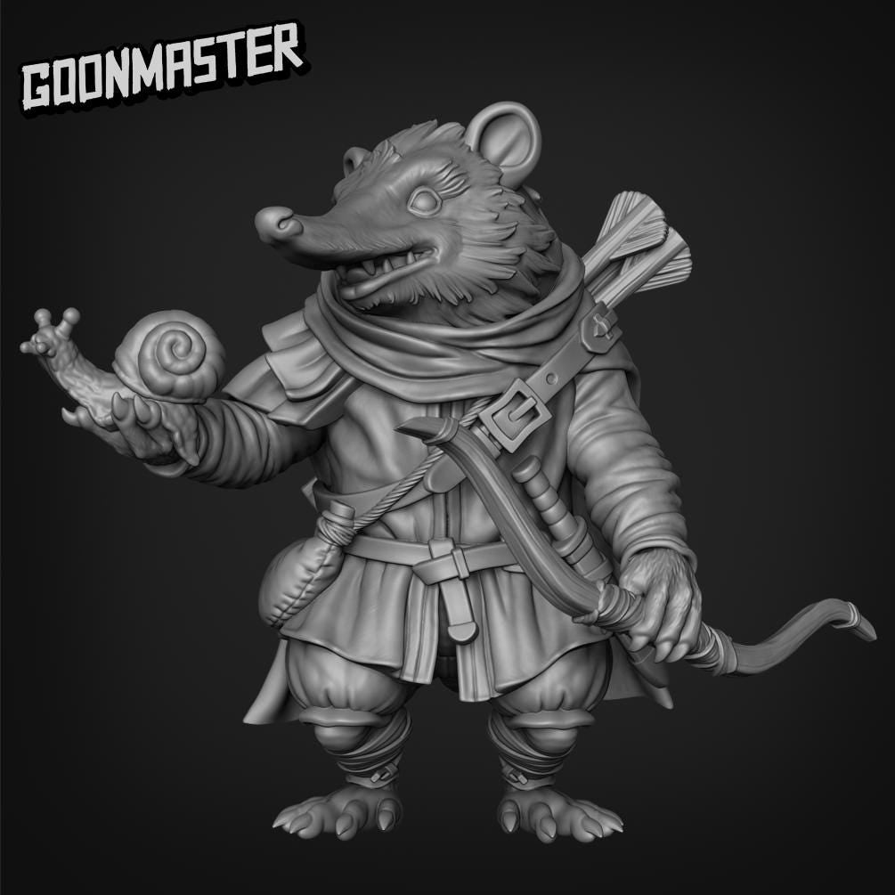 Shrew Archer - Goonmaster | 28mm and 32mm | Wargaming | DnD | Tabletop Roleplaying
