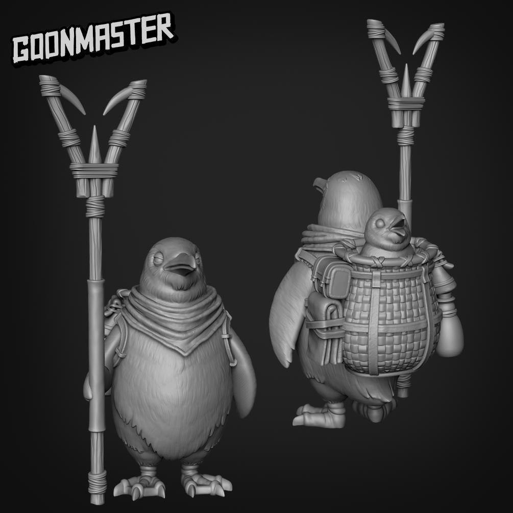 Penguin Adventurer - Goonmaster | 28mm and 32mm | Wargaming | DnD | Tabletop Roleplaying