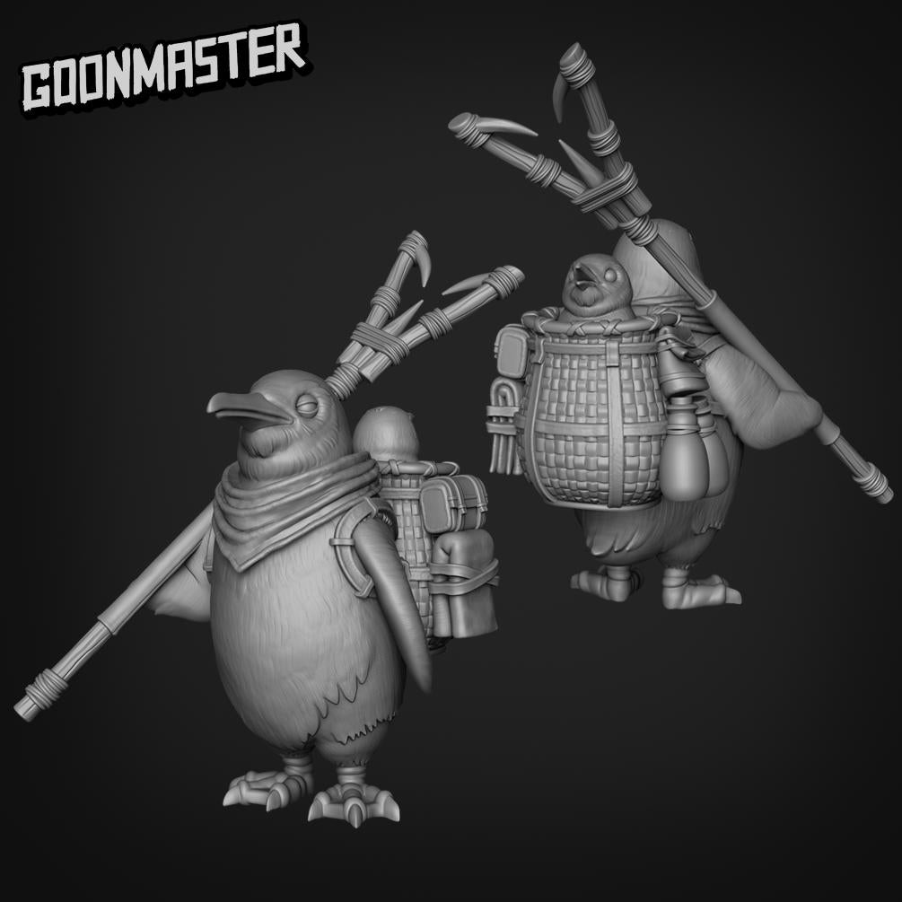 Penguin Adventurer - Goonmaster | 28mm and 32mm | Wargaming | DnD | Tabletop Roleplaying
