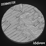 Old Wood Plank Floor Bases - Goonmaster | 28mm and 32mm | Wargaming | DnD | Tabletop Roleplaying