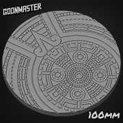 Ancient Temple Tile Bases - Goonmaster | 28mm and 32mm | Wargaming | DnD | Tabletop Roleplaying