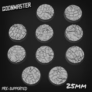 Jungle Ruins Bases - Goonmaster | 28mm and 32mm | Wargaming | DnD | Tabletop Roleplaying