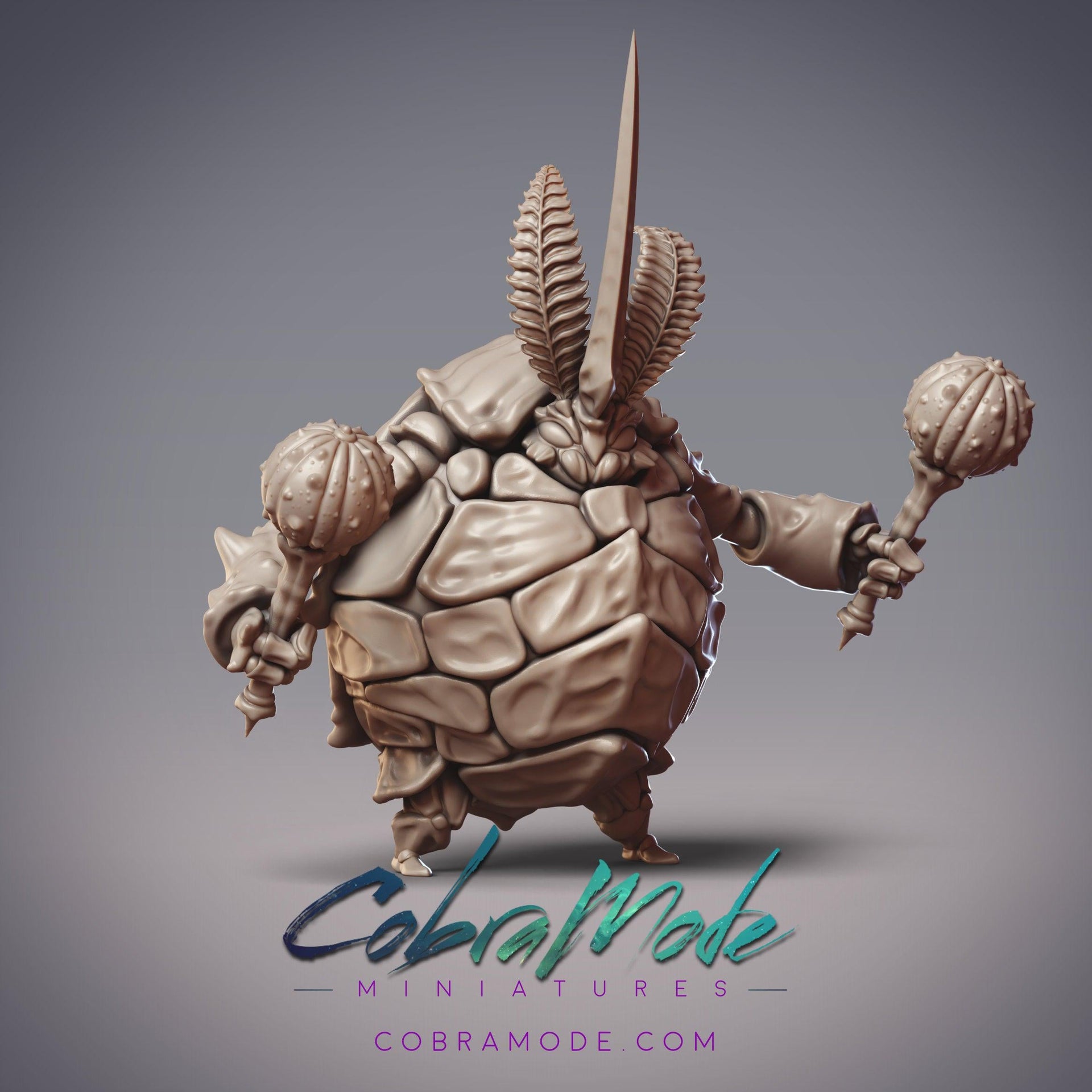 Fidelium Percutor Xystus, Beetle Warrior - CobraMode | 28mm and 32mm | Wargaming | DnD | Tabletop Roleplaying