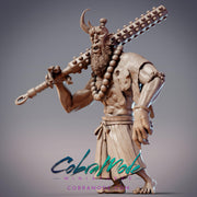 Oni Behemoth Kyokotsu, Demon Giant - CobraMode | 28mm and 32mm | Wargaming | DnD | Tabletop Roleplaying