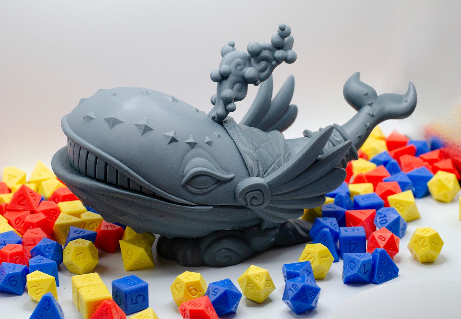 Astral Space Whale, Giant Hollow Whale - Found Family Adventurecrafts | 28mm and 32mm | Wargaming | DnD | Tabletop Roleplaying