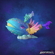 Astral Space Whale, Giant Hollow Whale - Found Family Adventurecrafts | 28mm and 32mm | Wargaming | DnD | Tabletop Roleplaying