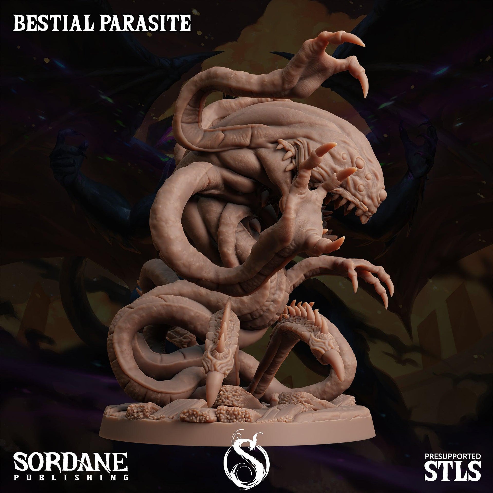 Bestial Parasite, Eldritch Horror - Sordane Publishing | 28mm and 32mm | Wargaming | DnD | Tabletop Roleplaying