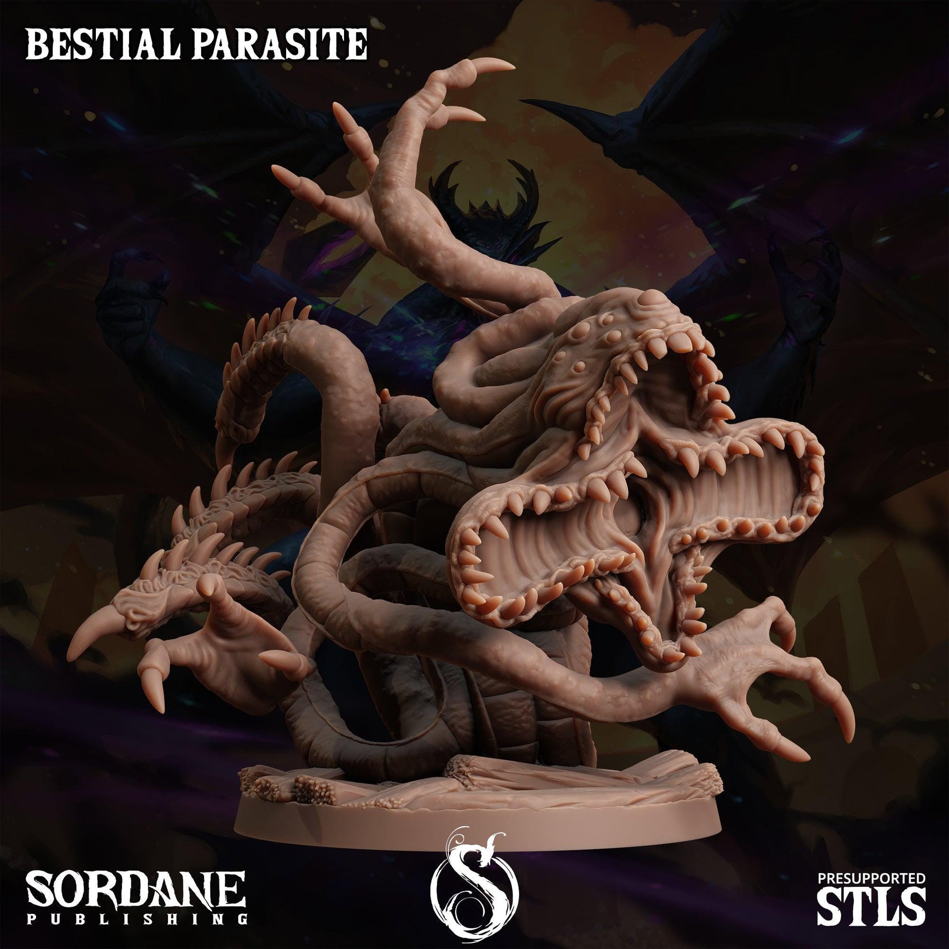Bestial Parasite, Eldritch Horror - Sordane Publishing | 28mm and 32mm | Wargaming | DnD | Tabletop Roleplaying