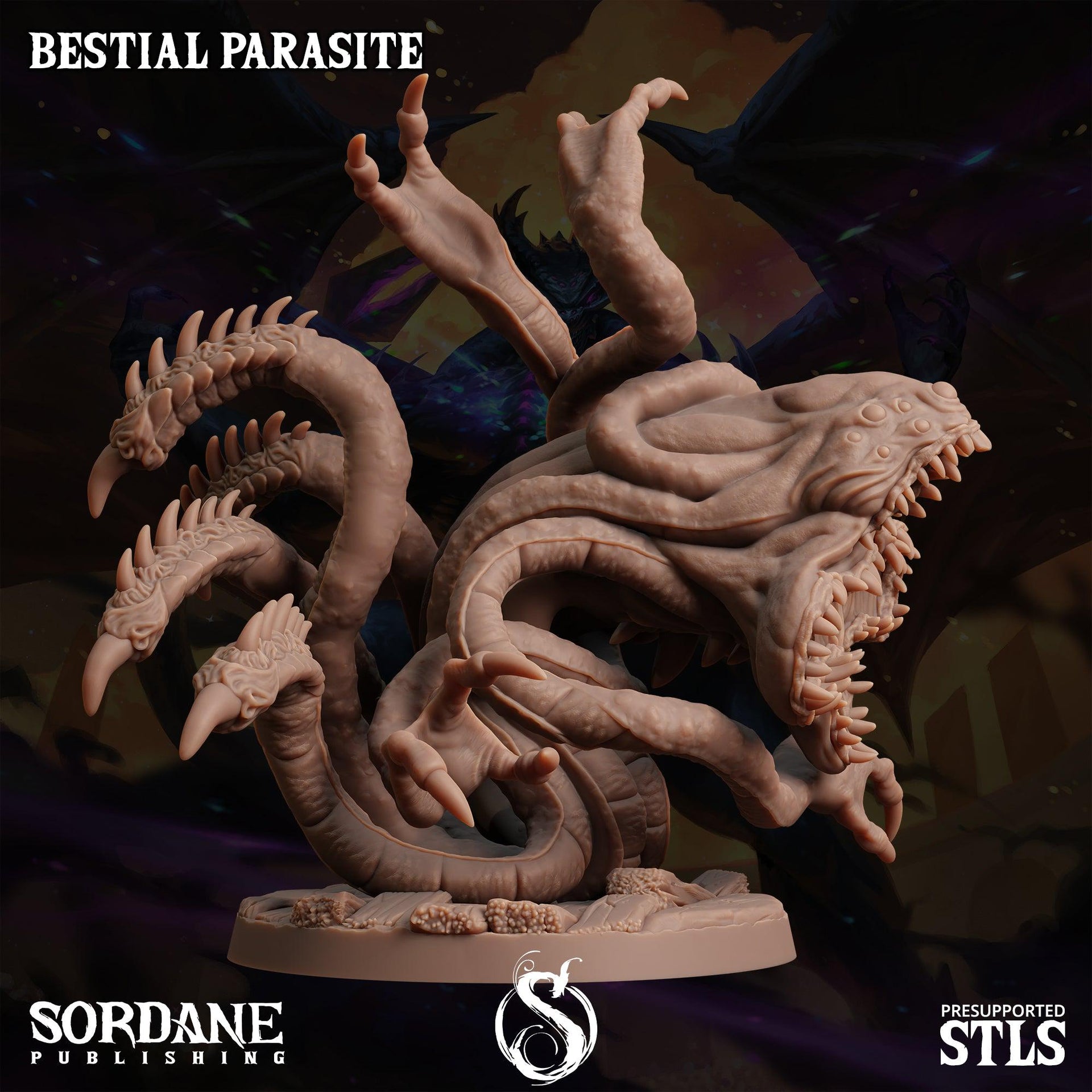 Bestial Parasite, Eldritch Horror - Sordane Publishing | 28mm and 32mm | Wargaming | DnD | Tabletop Roleplaying
