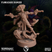 Florasarii Ranger, Flower folk Archer - Sordane Publishing | 28mm and 32mm | Wargaming | DnD | Tabletop Roleplaying