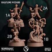 Halfling Wizard - Sordane Publishing | 28mm and 32mm | Wargaming | DnD | Tabletop Roleplaying
