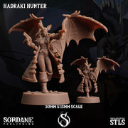 Hadraki Hunter, Demonfolk Rogue - Sordane Publishing | 28mm and 32mm | Wargaming | DnD | Tabletop Roleplaying