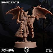 Hadraki Hunter, Demonfolk Rogue - Sordane Publishing | 28mm and 32mm | Wargaming | DnD | Tabletop Roleplaying