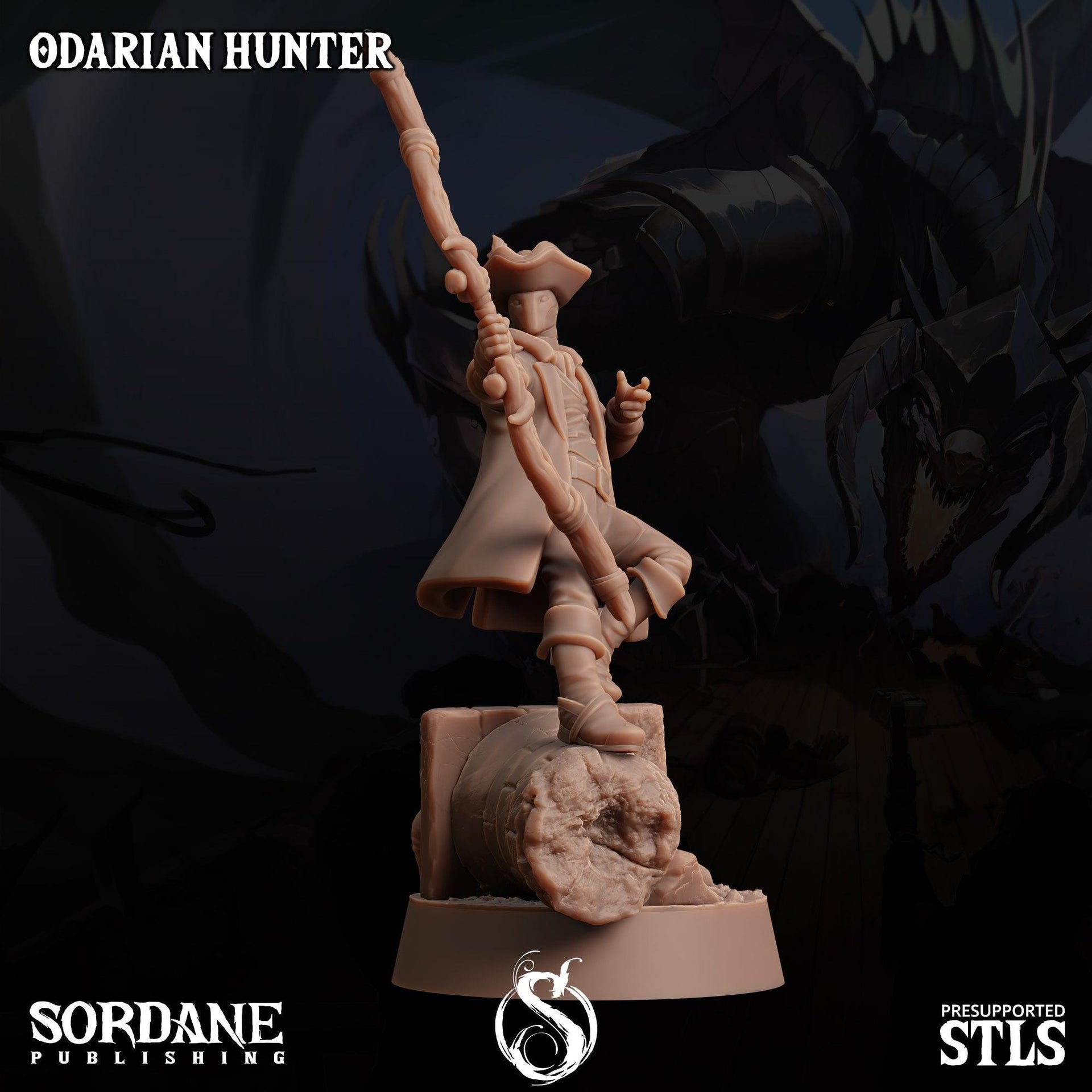 Odarian Hunter, Robot Swashbuckler - Sordane Publishing | 28mm and 32mm | Wargaming | DnD | Tabletop Roleplaying