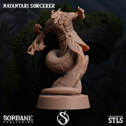 Nayantari Rogue, Snakefolk Thief- Sordane Publishing | 28mm and 32mm | Wargaming | DnD | Tabletop Roleplaying