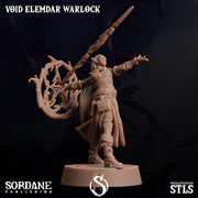 Void Elemdar Warlock - Sordane Publishing | 28mm and 32mm | Wargaming | DnD | Tabletop Roleplaying