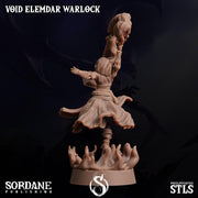 Void Elemdar Warlock - Sordane Publishing | 28mm and 32mm | Wargaming | DnD | Tabletop Roleplaying