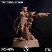 Void Elemdar Rogue - Sordane Publishing | 28mm and 32mm | Wargaming | DnD | Tabletop Roleplaying