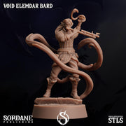 Void Elemdar Bard- Sordane Publishing | 28mm and 32mm | Wargaming | DnD | Tabletop Roleplaying